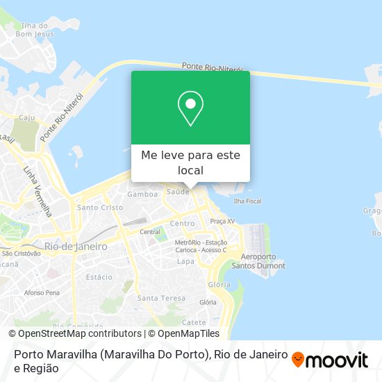 Porto Maravilha (Maravilha Do Porto) mapa