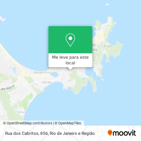 Rua dos Cabritos, 856 mapa