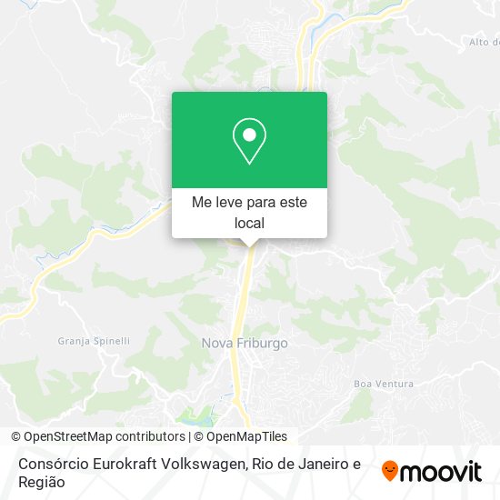 Consórcio Eurokraft Volkswagen mapa