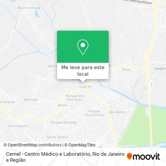 Cemel - Centro Médico e Laboratório mapa