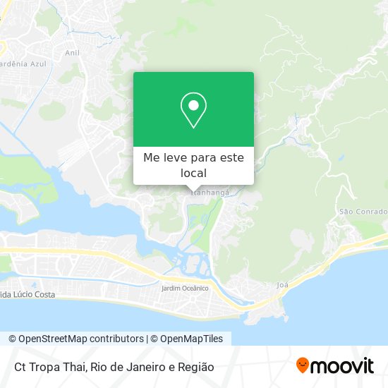 Ct Tropa Thai mapa