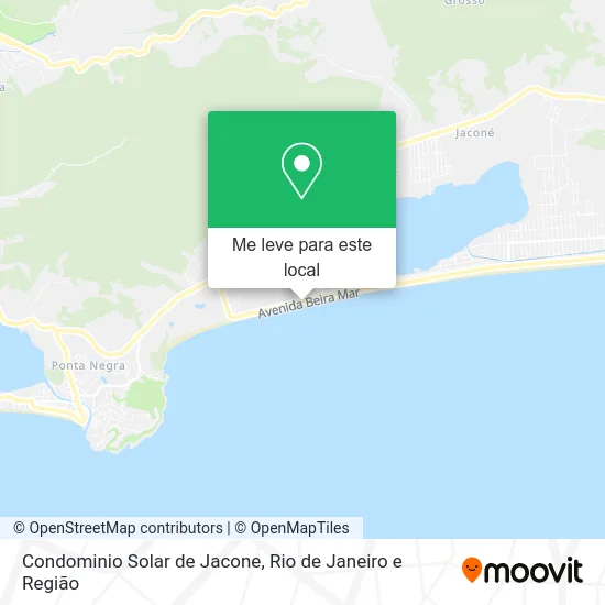 Condominio Solar de Jacone mapa