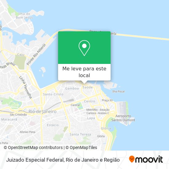 Juizado Especial Federal mapa