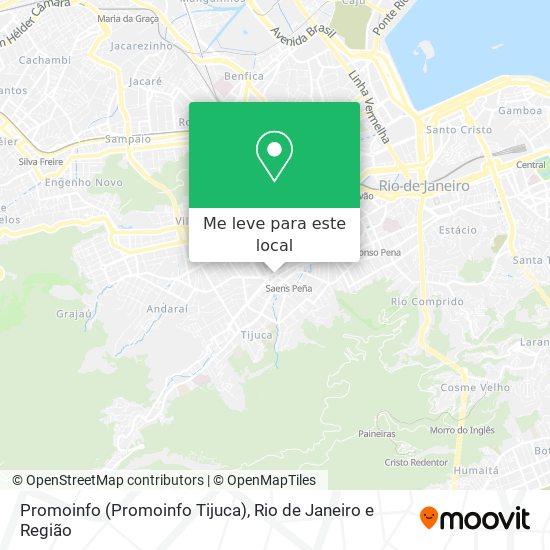 Promoinfo (Promoinfo Tijuca) mapa