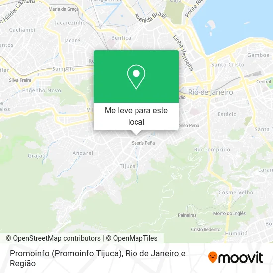 Promoinfo (Promoinfo Tijuca) mapa