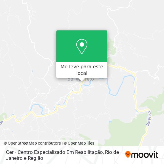 Cer - Centro Especializado Em Reabilitação mapa