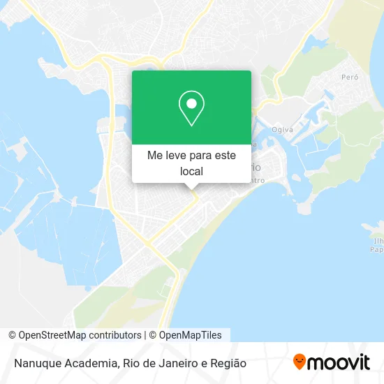 Nanuque Academia mapa