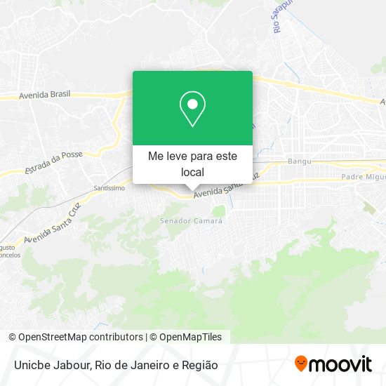 Unicbe Jabour mapa