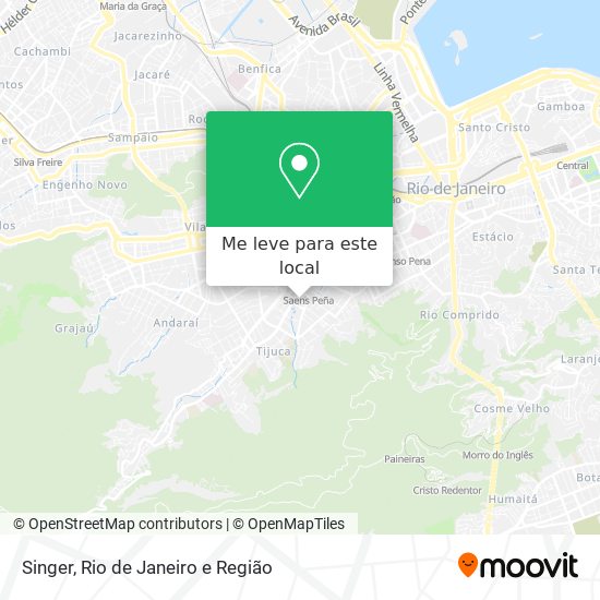 Singer mapa