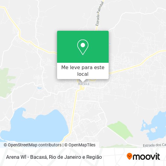 Arena Wl - Bacaxá mapa