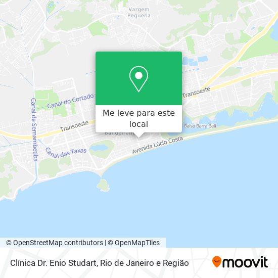 Clínica Dr. Enio Studart mapa