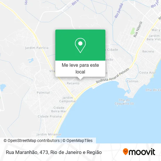 Rua Maranhão, 473 mapa