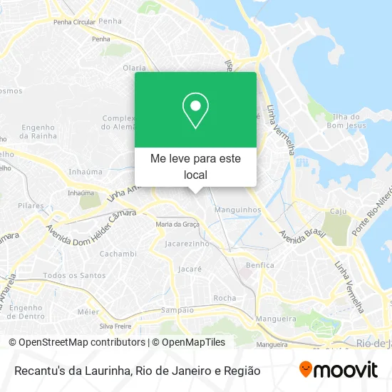 Recantu's da Laurinha mapa