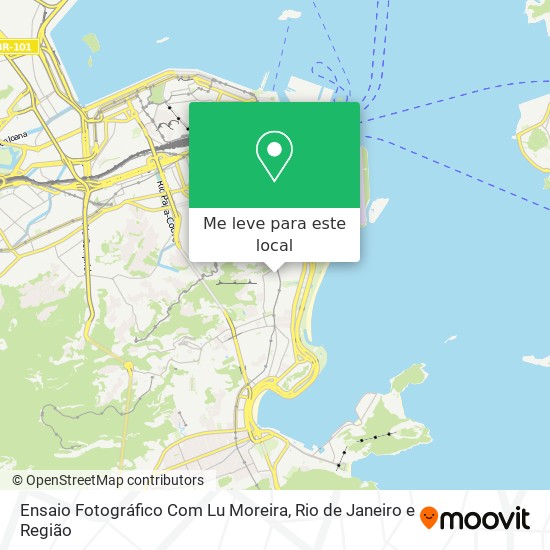 Ensaio Fotográfico Com Lu Moreira mapa