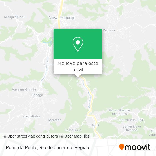 Point da Ponte mapa