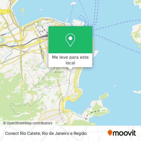 Conect Rio Catete mapa