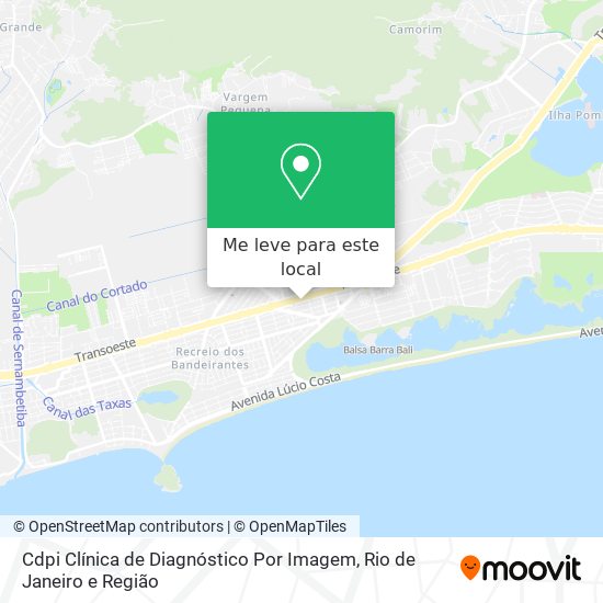 Cdpi Clínica de Diagnóstico Por Imagem mapa