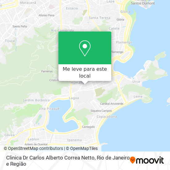 Clinica Dr Carlos Alberto Correa Netto mapa