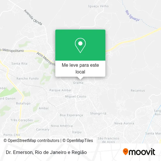 Dr. Emerson mapa