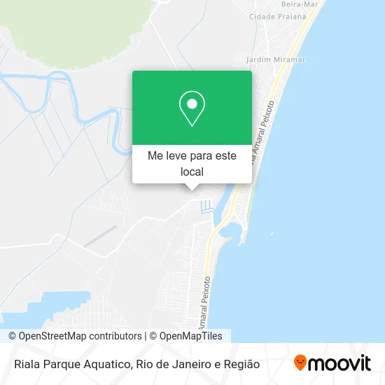 Riala Parque Aquatico mapa