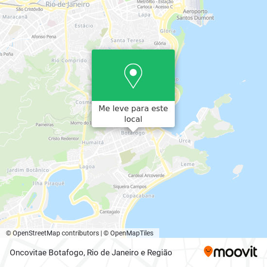 Oncovitae Botafogo mapa