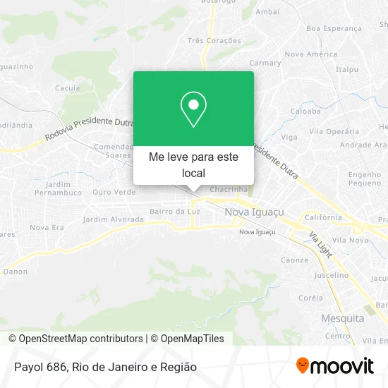 Payol 686 mapa