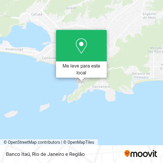 Banco Itaú mapa
