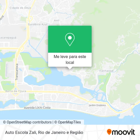Auto Escola Zali mapa