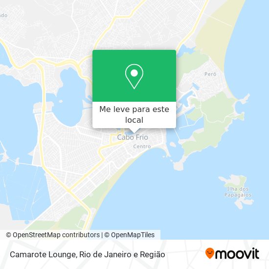 Camarote Lounge mapa