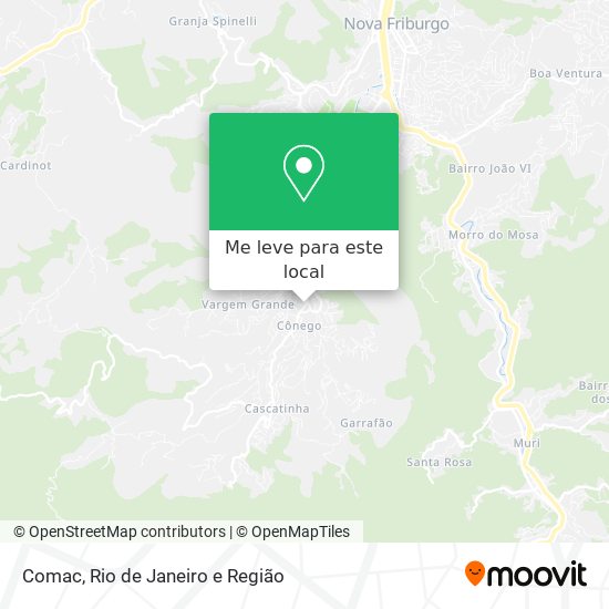 Comac mapa