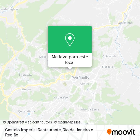 Castelo Imperial Restaurante mapa