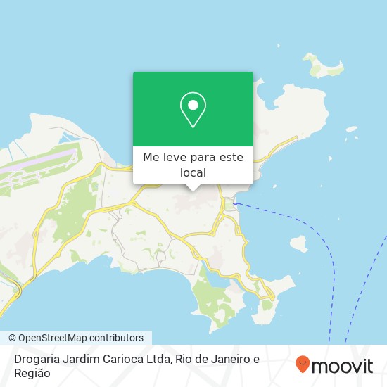 Drogaria Jardim Carioca Ltda mapa