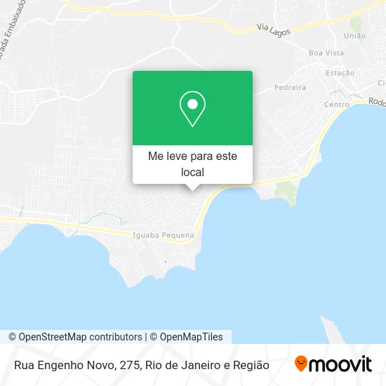 Rua Engenho Novo, 275 mapa
