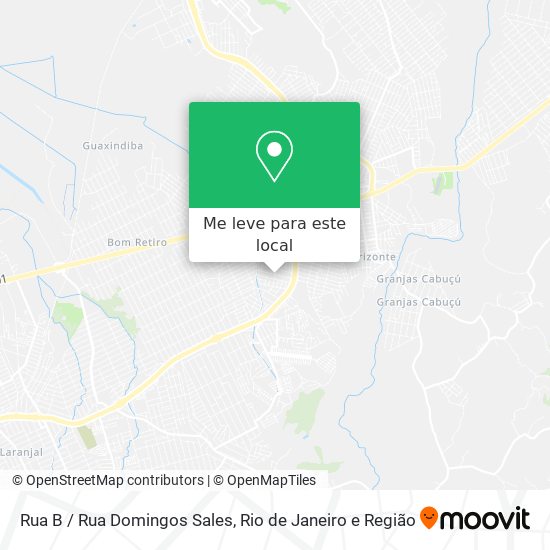 Rua B / Rua Domingos Sales mapa
