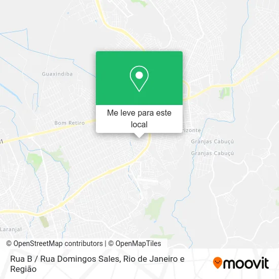 Rua B / Rua Domingos Sales mapa