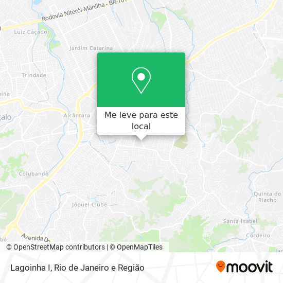 Lagoinha I mapa