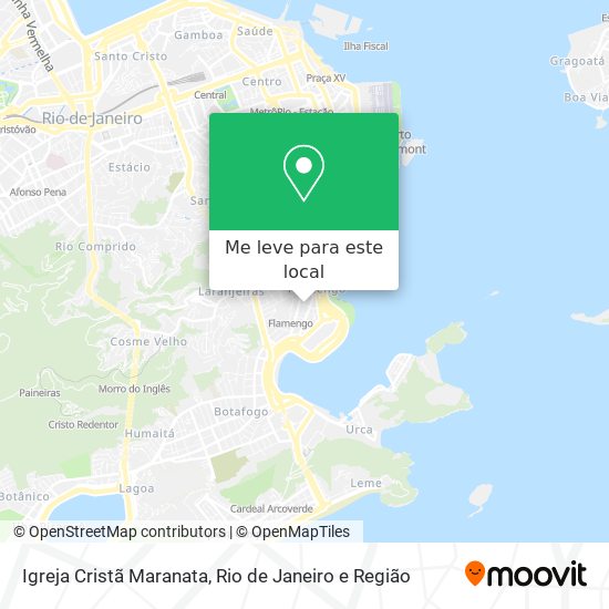 Igreja Cristã Maranata mapa