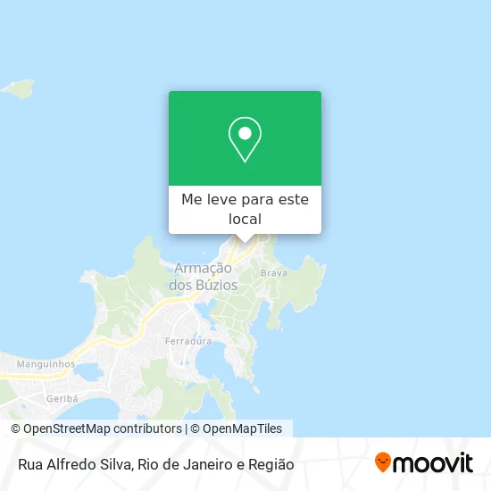 Rua Alfredo Silva mapa