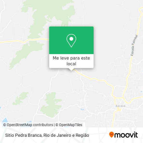 Sitio Pedra Branca mapa