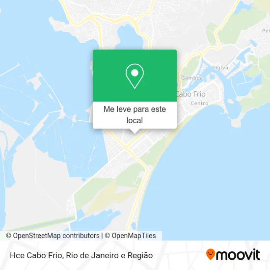 Hce Cabo Frio mapa