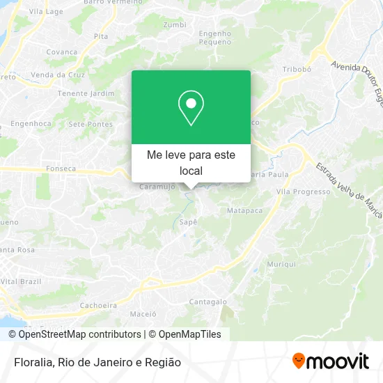 Floralia mapa