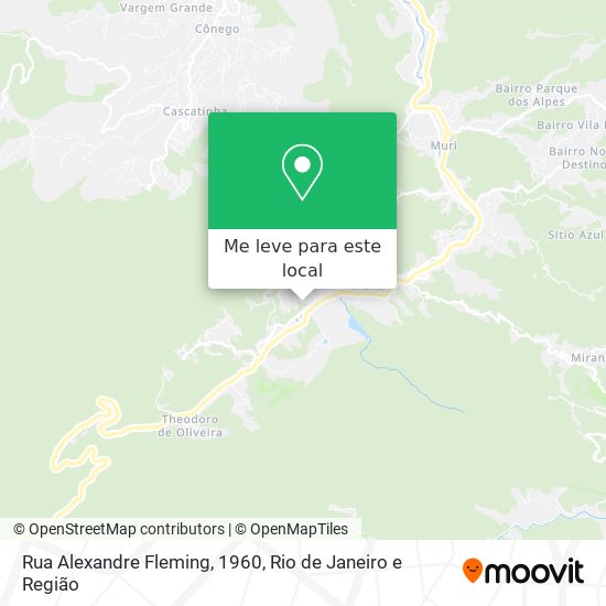 Rua Alexandre Fleming, 1960 mapa