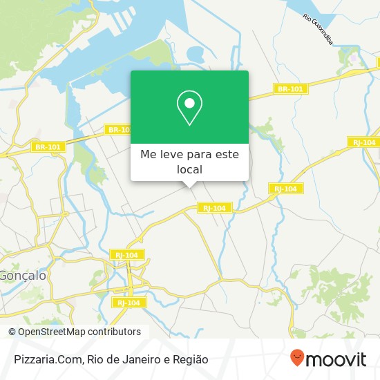 Pizzaria.Com mapa