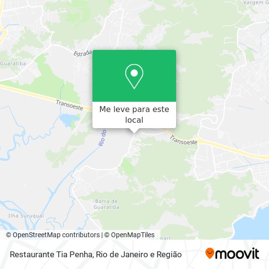 Restaurante Tia Penha mapa