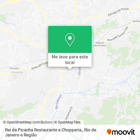 Rei da Picanha Restaurante e Chopperia. mapa