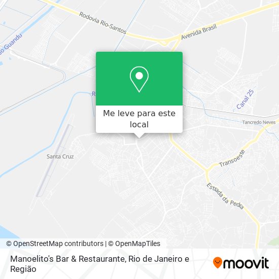 Manoelito's Bar & Restaurante mapa