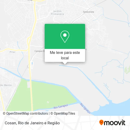 Cosan mapa