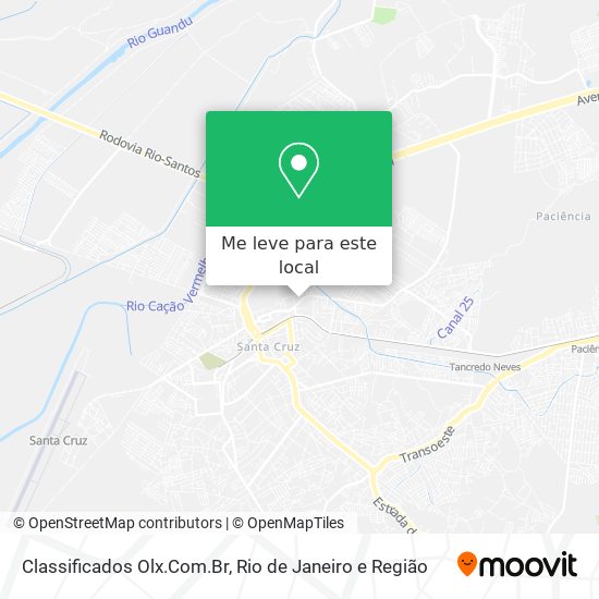 Classificados Olx.Com.Br mapa
