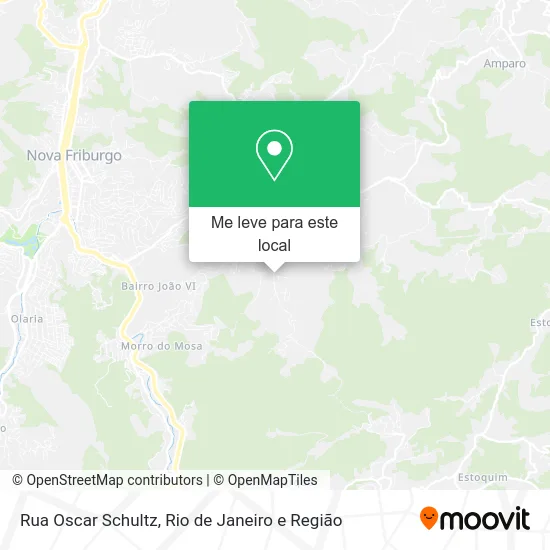Rua Oscar Schultz mapa