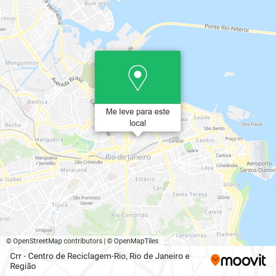 Crr - Centro de Reciclagem-Rio mapa